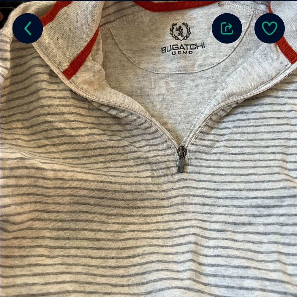 Mens light sweater shirt